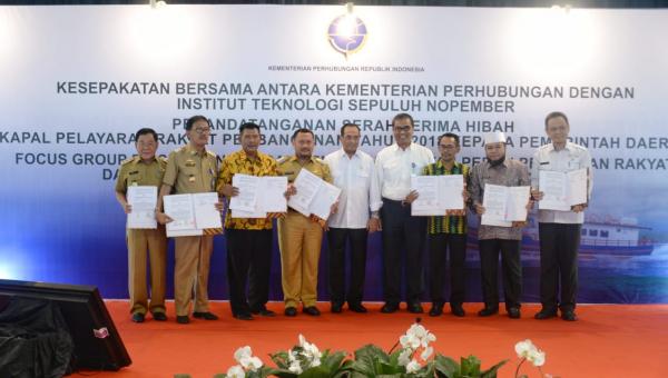 Sembilan Pemda dapat Hibah Kapal Pelra 